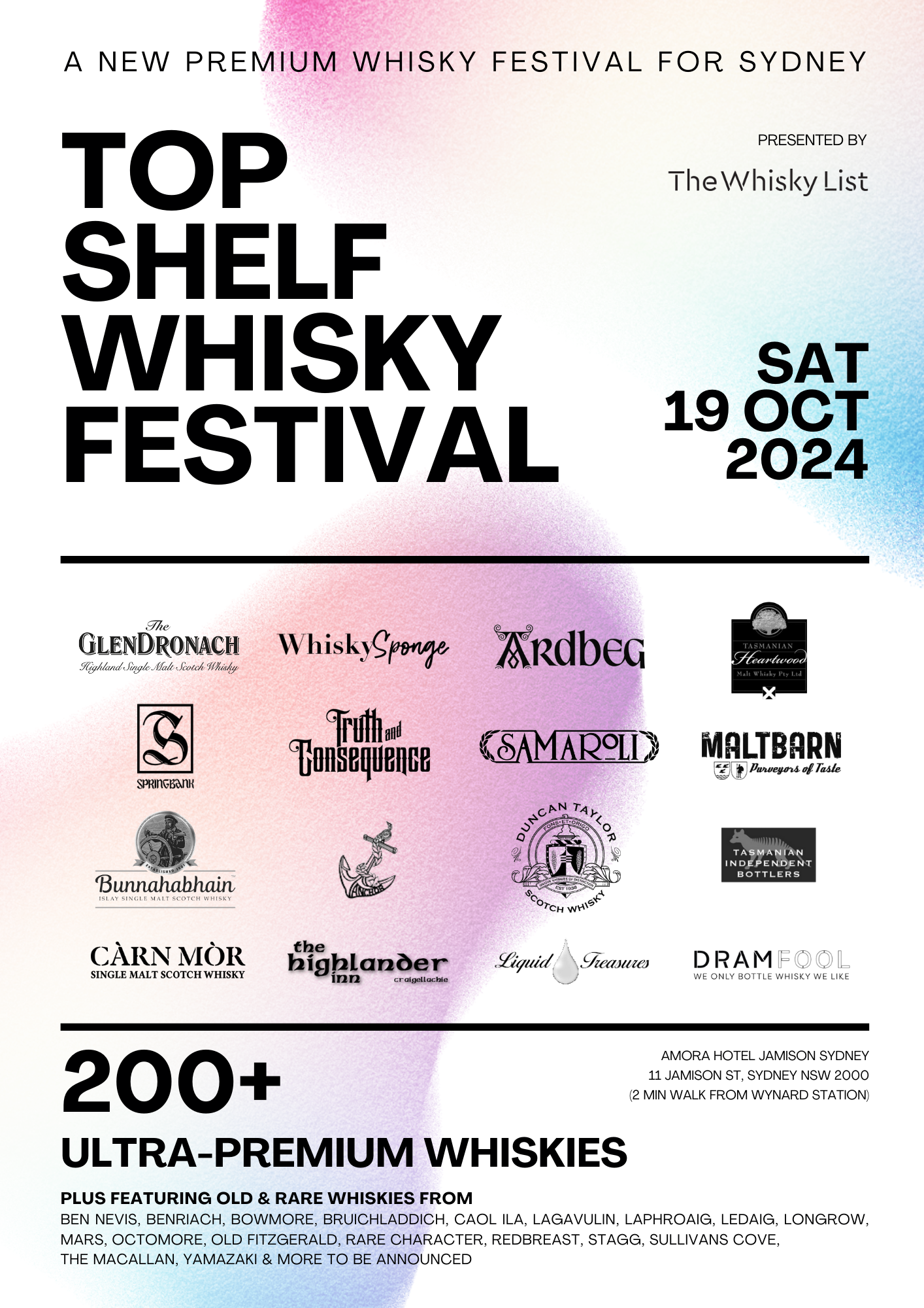 Top Shelf Whisky Festival 2024 | TWL Event